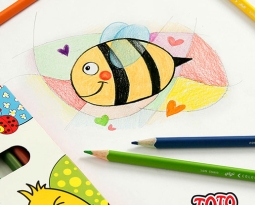 آموزش مداد رنگی